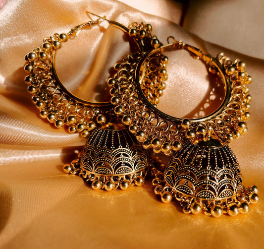 Aina Earrings | Timeless Elegance with Intricate Craftsmanship